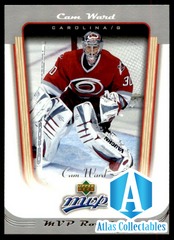 2005-06 Upper Deck MVP Cam Ward Rookie Carolina Hurricanes #408